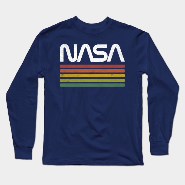 NASA Long Sleeve T-Shirt by RetroFreak